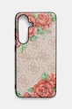 Чехол на телефон Guess Samsung Galaxy S25 для телефона розовый GUHMS25SP4ROPEMCP