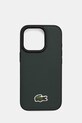 Lacoste etui na telefon iPhone 16 Pro na telefon zielony LCHMP16LPVCE