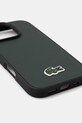 Lacoste etui na telefon iPhone 16 Pro LCHMP16LPVCE zielony AA00
