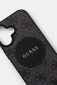 Чохол на телефон Guess iPhone 16 GUHMP16SP4PGRSGK чорний AA00