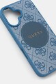 Чохол на телефон Guess iPhone 16 GUHMP16SP4PGRSGB блакитний AA00
