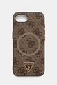Guess carcasă de telefon iPhone 16e pentru telefon maro GUHMPSE4P4TDPW