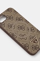 Кейс за телефон Guess iPhone 16e GUHMPSE4P4TDPW кафяв AA00