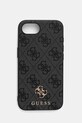 Чохол на телефон Guess iPhone 16e для телефону чорний GUHMPSE4P4SM4MK