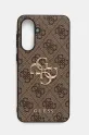 Etui za telefon Guess Samsung Galaxy A36 Našitek rjava GUHCSA364GMGBR