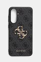 Guess carcasă de telefon Samsung Galaxy A56 cu modele negru GUHCSA564GMGGR