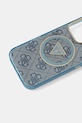 Etui za telefon Guess iPhone 16 Pro GUHMP16LHG4PRTGB modra AA00