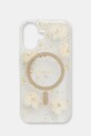 Чохол на телефон Guess iPhone 16 візерунок прозорий GUHMP16SRBFGFGME