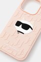 Чохол на телефон iPhone 16 Pro KLHCP16LRBCCHHKLP рожевий AA00