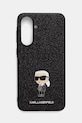 Θήκη κινητού Karl Lagerfeld Samsung Galaxy A36 για τηλέφωνο μαύρο KLHCSA36GKNPSK