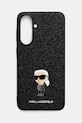 Karl Lagerfeld custodia per telefono Samsung Galaxy A56 custodia per telefono nero KLHCSA56GKNPSK