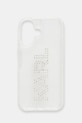 Karl Lagerfeld telefon tok iPhone 16 telefonhoz áttetsző KLHCP16SHKLSTDCT