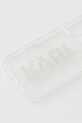 Karl Lagerfeld telefon tok iPhone 16 KLHCP16SHKLSTDCT áttetsző AA00