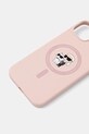 Obal na telefon Karl Lagerfeld iPhone 15 Plus KLHMP15MSCMKCRHP růžová AA00
