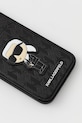 Аксесуари Чохол на телефон Karl Lagerfeld iPhone 15 Pro Max KLHCP15XSAKKNSCK чорний