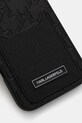 Obal na telefon Karl Lagerfeld iPhone 16 Pro Max KLHCP16XPGKHPRPK černá AA00