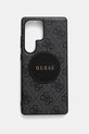 Guess etui na telefon Samsung Galaxy S25 Ultra na telefon czarny GUHMS25LP4PGRSGK