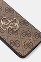 Guess etui na telefon Samsung Galaxy S25 GUHCS25S4GMGBR brązowy AA00
