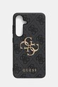 Guess etui na telefon Samsung Galaxy S25 na telefon czarny GUHCS25S4GMGGR
