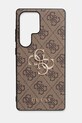 Guess etui na telefon Samsung Galaxy S25 Ultra na telefon brązowy GUHCS25L4GMGBR