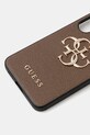 Guess etui na telefon Samsung Galaxy S25 GUHCS25SPGT4MBW brązowy AA00