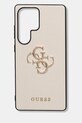Guess etui na telefon Samsung Galaxy S25 Ultra na telefon beżowy GUHCS25LPGT4MBE