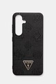 Guess etui na telefon Samsung Galaxy S25 na telefon czarny GUHMS25SPGBTMK