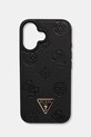 Guess etui na telefon iPhone 16 na telefon czarny GUHMP16SPGBTMK