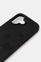 Guess etui na telefon iPhone 16 GUHMP16SPGBTMK czarny AA00