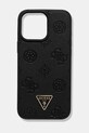 Guess etui na telefon iPhone 16 Pro Max na telefon czarny GUHMP16XPGBTMK