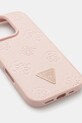 Чохол на телефон Guess iPhone 16 Pro GUHMP16LPGBTMP рожевий AA00