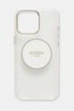 Guess etui na telefon iPhone 16 Pro Max na telefon transparentny GUHMP16XHTDRCEDH