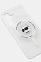 Karl Lagerfeld etui na telefon Samsung Galaxy S25 KLHMS25SHLSCHH transparentny AA00