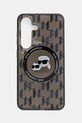 Karl Lagerfeld etui na telefon Samsung Galaxy S25 na telefon czarny KLHMS25SHMCKMHK