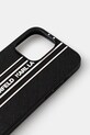 Karl Lagerfeld carcasă de telefon iPhone 15 Pro Max KLHCP15XPAMSCNSP negru AA00