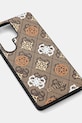 Guess husă pentru telefon Samsung Galaxy S25 Ultra GUHMS25LP4PWPW maro AA00