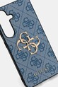 Guess etui na telefon Samsung Galaxy S25 GUHCS25S4GMGBL niebieski AA00