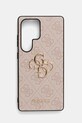 Guess etui na telefon Samsung Galaxy S25 Ultra aplikacja różowy GUHCS25L4GMGPI