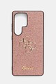 Guess etui na telefon Samsung Galaxy S25 Ultra na telefon różowy GUHCS25LHG4SGP