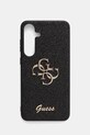 Guess etui na telefon Samsung Galaxy S25 na telefon czarny GUHCS25MHG4SGK