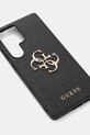 Guess etui na telefon Samsung Galaxy S25 Ultra GUHCS25LPGT4MBK czarny AA00