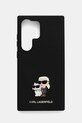 Karl Lagerfeld etui na telefon Samsung S24 Ultra na telefon czarny KLHCS24LSMHKCNPK