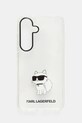 Karl Lagerfeld etui na telefon Samsung S24 Ultra na telefon transparentny KLHCS24SHNCHTCT