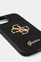 Guess etui na telefon iPhone 15 / 14 / 13 6.1" GUHCP15SHG4SGK czarny AA00
