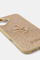 Чехол на телефон Guess iPhone 16 Plus 6.7" GUHCP16MHG4SGD золотой AA00