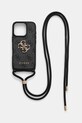 Чохол на телефон Guess iPhone 16 Pro для телефону чорний GUHCP16LP4GMGCRK