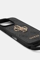 Чохол на телефон Guess iPhone 16 Pro GUHCP16LP4GMGCRK чорний AA00