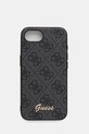 Guess etui na telefon iPhone 16e na telefon czarny GUHMPSE4HG4SHK