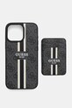 Guess etui na telefon iPhone 16 Pro Max na telefon czarny GUBPHCP16XP4RPSK