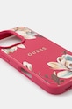 Кейс за телефон Guess iPhone 16 Pro GUHMP16LPGNMPLMF розов AA00